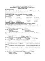 Đề ôn thi học sinh giỏi Tiếng Anh lớp 12 số 23