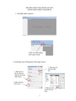 PHƯƠNG PHÁP TRẢI HÌNH CHI TIẾT TRONG THIẾT KẾ KHUÔN DẬP TẤM BẰNG CIMATRON