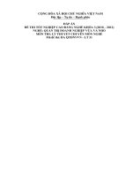 Đề thi tốt nghiệp cao đẳng nghề ngành quản trị doanh nghiệp vừa và nhỏ phần lý thuyết và đáp án mã (28)