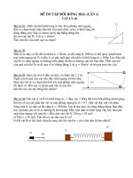 Bộ đề bồi dưỡng học sinh giỏi vật lý 10