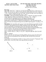 Đề HSG lớp 10 môn vật lý