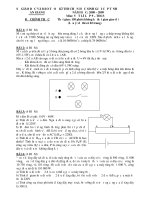 Đề thi Học Sinh giỏi Vật Lý lớp 9 các trường (12)