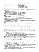 Đề thi tuyển sinh vào 10  môn Hóa học chọn lọc số 29