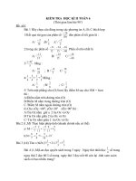 Đề thi lớp 6 HKII môn Toán đề số 10