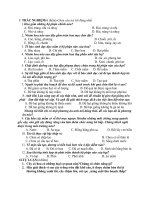 ĐỀ KIỂM TRA HỌC KÌ II MÔN SINH HỌC 6 ĐỀ SỐ 43