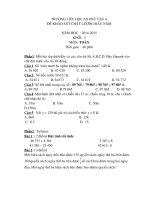 Đề thi lớp 5 - sưu tầm các đề kiểm tra, thi học sinh giỏi lớp 5 bồi dưỡng (15)