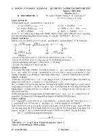 Đề thi vào lớp 10 môn Hóa học số 15