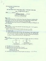 Đề thi Học Sinh giỏi Vật Lý lớp 9 các trường (9)