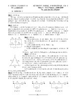 Đề thi Học Sinh giỏi Vật Lý lớp 9 các trường (79)