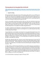 Phương pháp sắc ký lỏng ghép đầu dò khối phổ