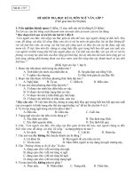 Đề văn 7 - sưu tầm đề kiểm tra, thi định kỳ học sinh giỏi môn văn bồi dưỡng (153)
