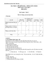 Đề văn 7 - sưu tầm đề kiểm tra, thi định kỳ học sinh giỏi môn văn bồi dưỡng (17)