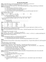 Bài tập học sinh gioi Hóa 8