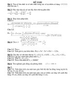 Đề luyện thi Tin học-Máy tính cầm tay số (8)