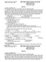 Đề văn 7 - sưu tầm đề kiểm tra, thi định kỳ học sinh giỏi môn văn bồi dưỡng (130)