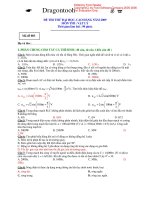Đề thi thử đại học môn vật lý (16)