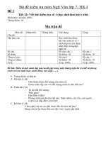 Đề văn 7 - sưu tầm đề kiểm tra, thi định kỳ học sinh giỏi môn văn bồi dưỡng (87)