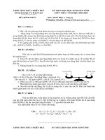 Đề thi học sing giỏi Hóa học 9 số 3