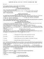 Đề văn 7 - sưu tầm đề kiểm tra, thi định kỳ học sinh giỏi môn văn bồi dưỡng (90)