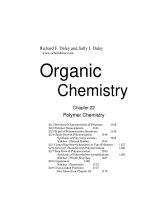organic chemistry   chapter 22   polymer chemistry