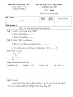 Đề thi lớp 5 - sưu tầm các đề kiểm tra, thi học sinh giỏi lớp 5 bồi dưỡng (44)