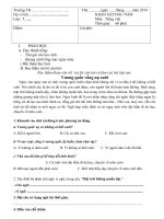 Đề khảo sát đầu năm Tiếng Việt  lớp 5