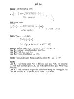 Đề luyện thi Tin học-Máy tính cầm tay số (9)