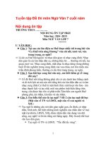 Đề văn 7 - sưu tầm đề kiểm tra, thi định kỳ học sinh giỏi môn văn bồi dưỡng (18)