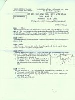 Đề thi Học Sinh giỏi Vật Lý lớp 9 các trường (13)