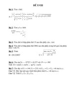 Đề luyện thi Tin học-Máy tính cầm tay số (2)