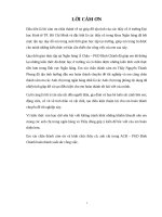 Giải pháp phát triển hoạt động cho vay khách hàng cá nhân tại ngân hàng tmcp á châu  pgd bình chánh