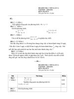 Đề kiểm tra 1 tiết môn Đại số lớp 9 số 13