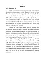 Hoạch định nguồn nhân lực ngành may tại tổng công ty cổ phần dệt may hoà thọ