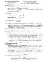 Đề thi thử đại học môn Toán số 30_2