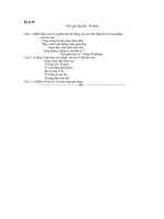 tuyển chọn học sinh giỏi văn 7, đề số 20