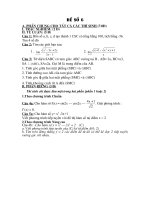 đề ôn toán 11 hk2, đề 6