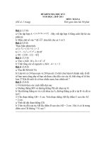 Đề kiểm tra học kì 1 môn Toán lớp 6 số 6