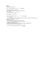 ôn thi tốt nghiệp môn toán, đề 42
