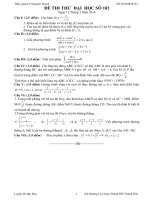 Đề luyện thi đại học môn Toán số 102