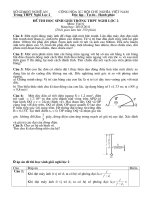 Đề thi thử học sinh giỏi Nghi Lộc 2 NH 2010-2011 môn vật lý