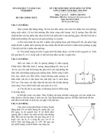 25 Đề thi - Đáp án HSG Vật Lý 12 các tỉnh (16)