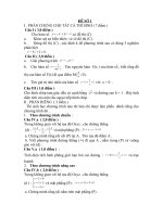 ôn thi tốt nghiệp thpt môn toán năm 2009, đề số 1