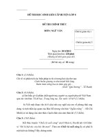 Đề văn lớp 8 - sưu tầm đề kiểm tra, thi học sinh giỏi văn 8 tham khảo bồi dưỡng (29)