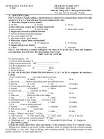 Đề tiếng anh 7 - sưu tầm đề kiểm tra, thi học sinh giỏi tham khảo bồi dưỡng (48)