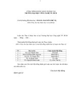 Nâng cao chất lượng dịch vụ di động của Viettel tại thành phố Vũng Tàu