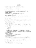 ôn thi tốt nghiệp thpt môn toán năm 2009, đề số 4