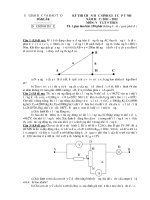 Đề thi học sinh giỏi cấp Tỉnh ĐăkLắc năm học 2011 - 2012 môn vật lý