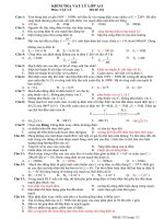 Đề kiểm tra VL12 NC   điện xoay chiều