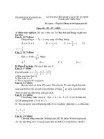 đề tuyển sinh 10 môn toán năm 2010, đề 19