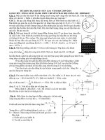 Đề kiểm tra đội tuyển 12 (Phan Sanh) môn vật lý